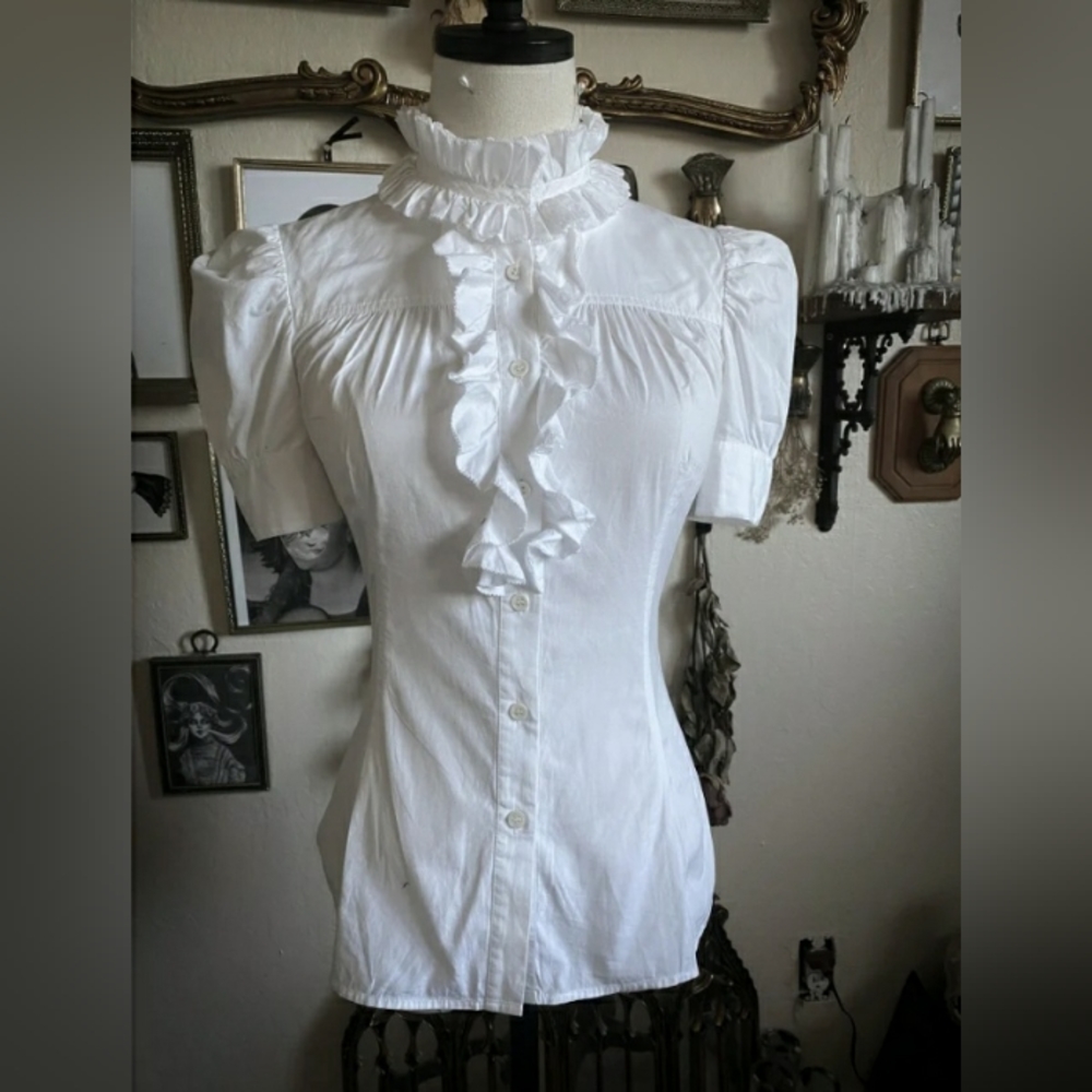 Diane Von Furstenberg Ruffled Blouse